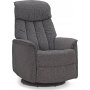 Recliner-nojatuoli Ume - Harmaa + Huonekalujen tekstiilien puhdistus