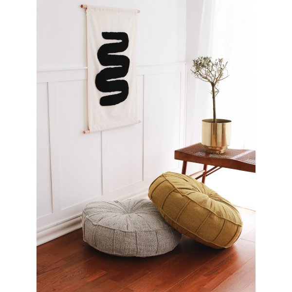 Vintage Pouf - keltainen Vintage Pouf - keltainen