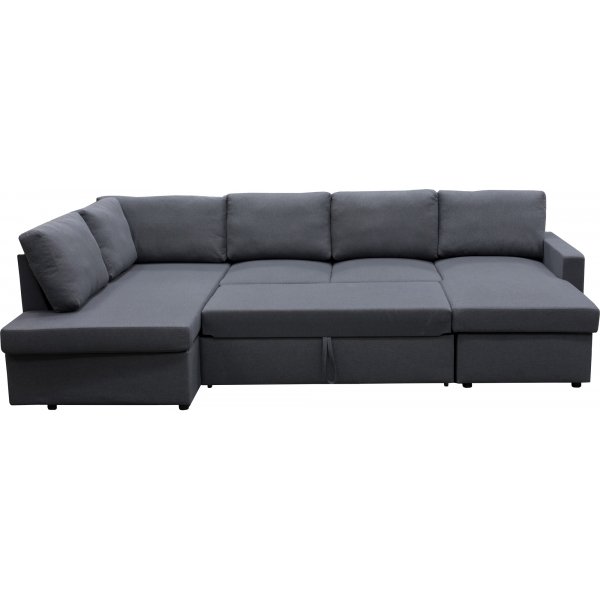 Tärnö-U-sohva vuodesohva - Vasen + Huonekalujen tekstiilien puhdistus Tärnö-U-sohva vuodesohva - Vasen + Huonekalujen tekstiilien puhdistus