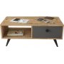 Vilamo sohvapyt 96 x 44,5 cm - Mnty/antrasiitti