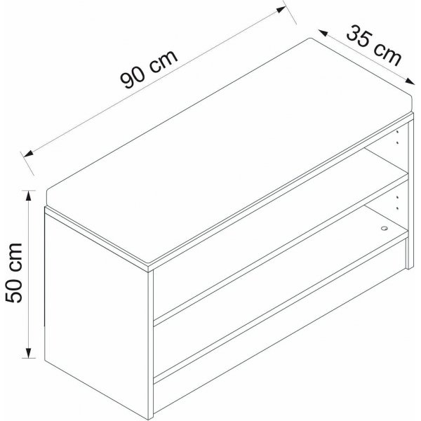 Cikani salin penkki - antrasiitti Cikani salin penkki - antrasiitti