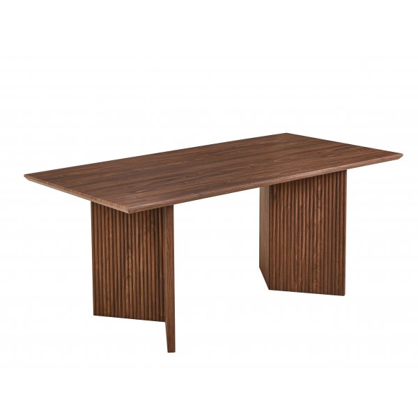 Crossby ruokapöytä 180x90 cm - Tummanruskeaksi petsattu tammi Crossby ruokapöytä 180x90 cm - Tummanruskeaksi petsattu tammi