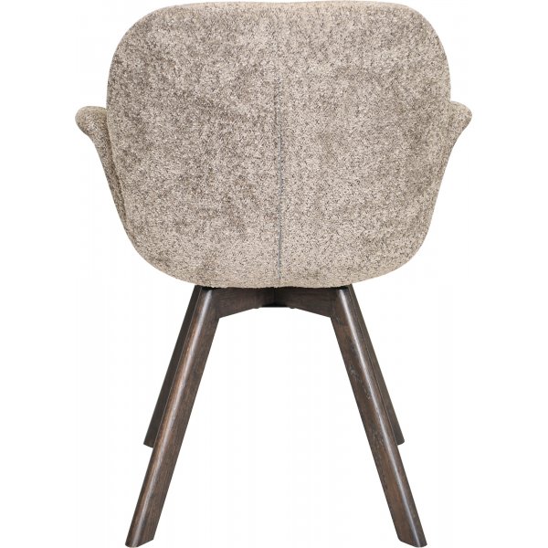 Bjerke ruokatuoli - Mole/ruskea