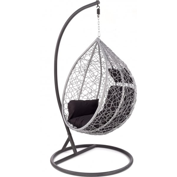 Ovo riipputuoli - Musta/harmaa + Huonekalujen tekstiilien hoito Ovo riipputuoli - Musta/harmaa + Huonekalujen tekstiilien hoito