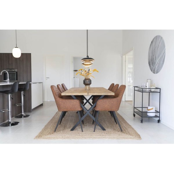 Harbo ruokapydn tuoli - Vintage ruskea