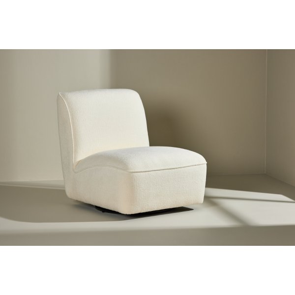 Nojatuolini - Valkoinen boucl�