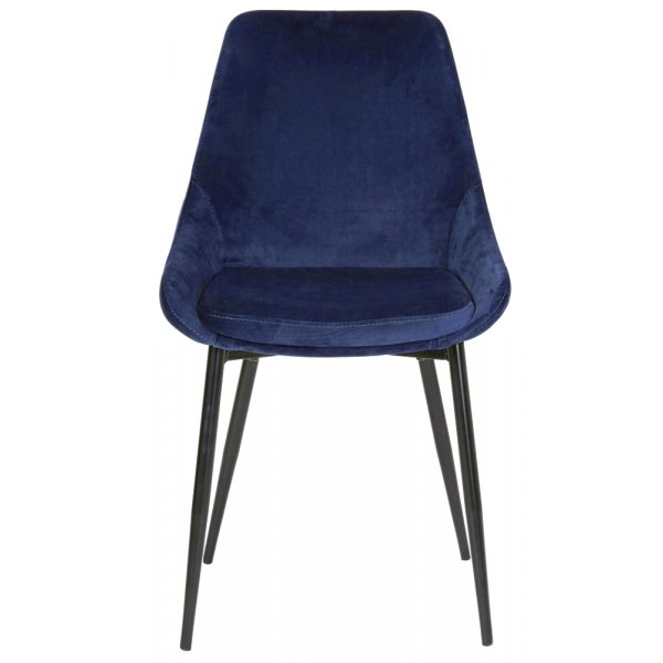 Theo- tuoli - Sininen sametti