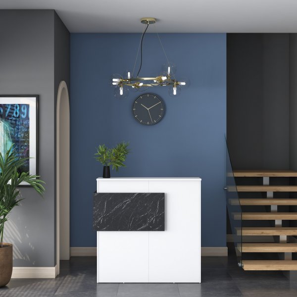 Idoran vastaanotto - Valkoinen/marmori Idoran vastaanotto - Valkoinen/marmori