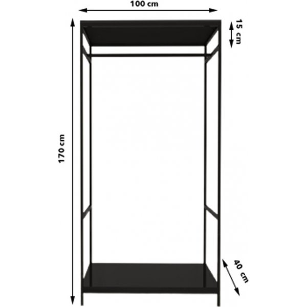 Safran aulakalusteet - musta Safran aulakalusteet - musta
