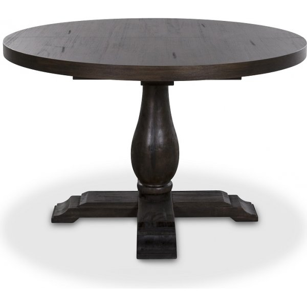 Pyre Lamier-ruokapyt 120/170 cm - Ruskeaksi petsattu tammi