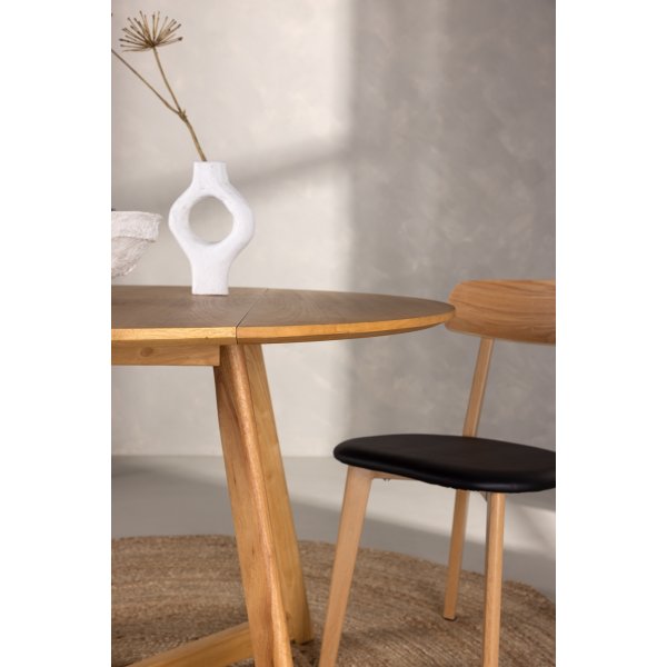 Yakidon ruokapöytä Ø120 cm - Tammi Yakidon ruokapöytä Ø120 cm - Tammi
