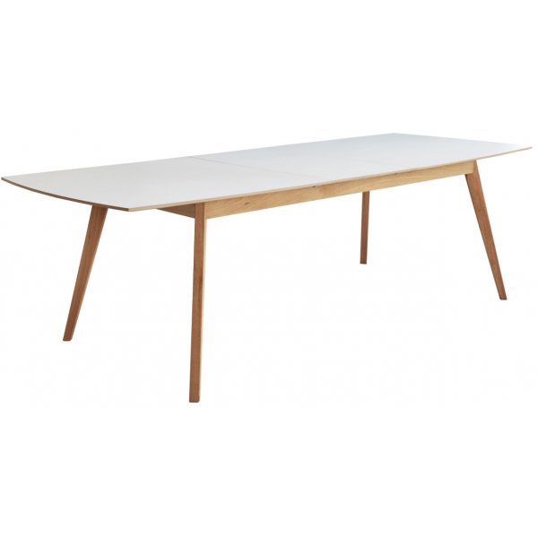 Perstorpin ruokapyt 180-230 cm - Tammi / valkoinen