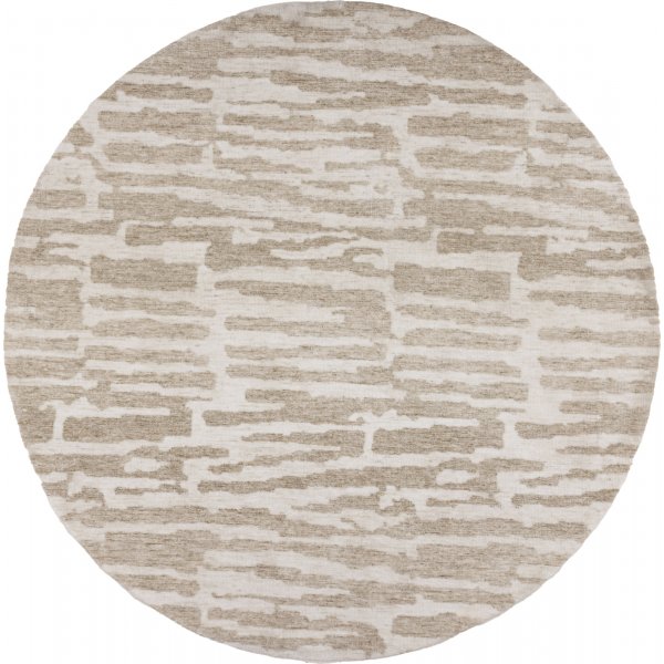 Milos matto 200 cm - Beige/valkoinen