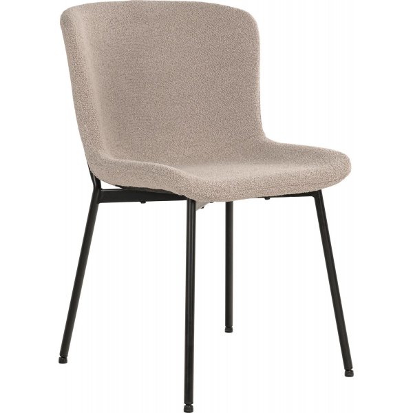 Bolton ruokailuryhm - Tummanruskea/beige + 4.00 x Tuolin tyyny