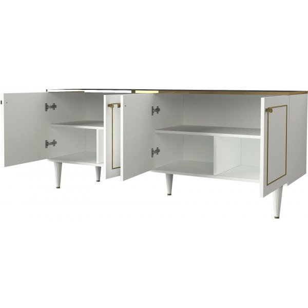 Ravenna senkki - Valkoinen/kulta/musta