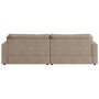 Moby 4-istuttava sohva 266 cm - Tumman beige
