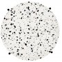 Sidewalk sohvapyt 50 cm - Terrazzo/musta