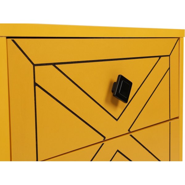 Luna yöpöytä - keltainen Luna yöpöytä - keltainen