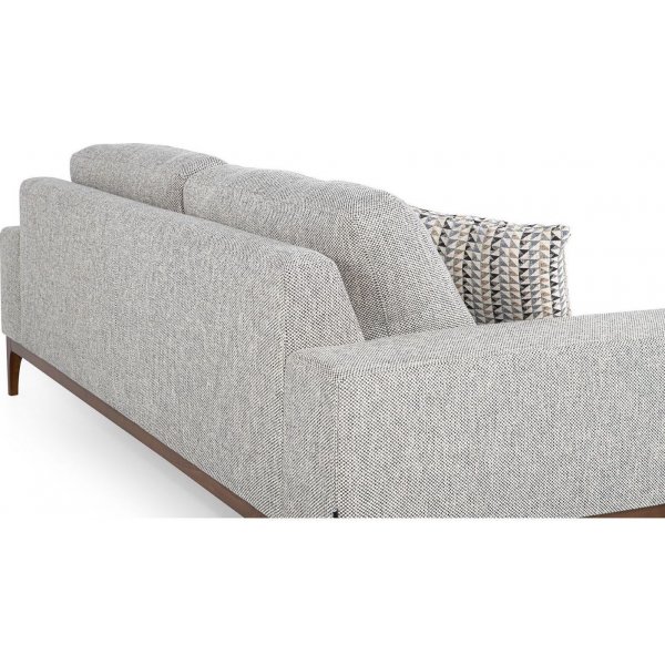 Secret 3-istuttava sohva - harmaa