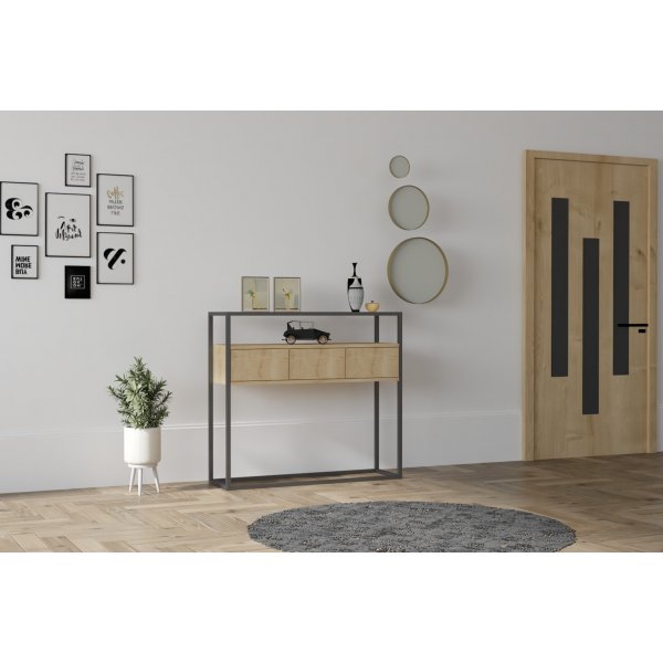 Guarda konsolipöytä 90 x 34 cm - Sapphire tammi Guarda konsolipöytä 90 x 34 cm - Sapphire tammi