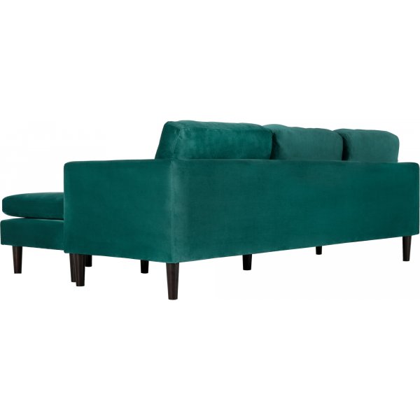 Vihreä divaanisohva, leveys 218 cm Vihreä divaanisohva, leveys 218 cm