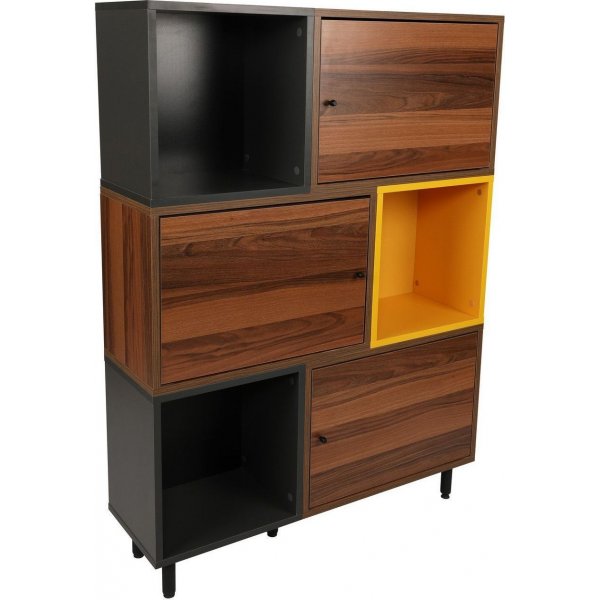 Bengo-kirjahylly - p�hkin�/antrasiitti/keltainen