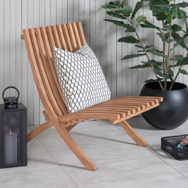 Kenia lepotuoli - teak