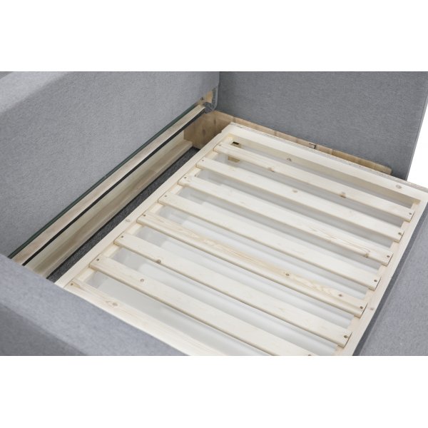 Vuodesohva 2:lle, harmaa + Huonekalujen tekstiilien puhdistus