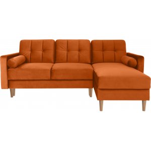 Noret vuodesohva divaani sohva - oranssinpunainen Noret vuodesohva divaani sohva - oranssinpunainen
