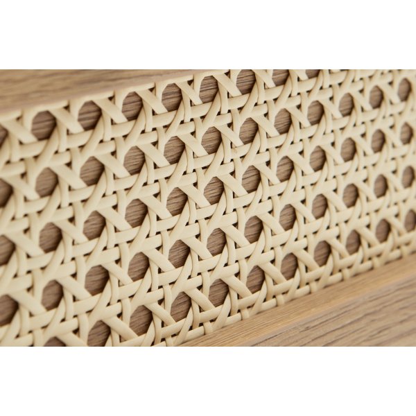 Menu sohvapöytä 110 x 60 cm - Tammi/keinotekoinen rottinki Menu sohvapöytä 110 x 60 cm - Tammi/keinotekoinen rottinki