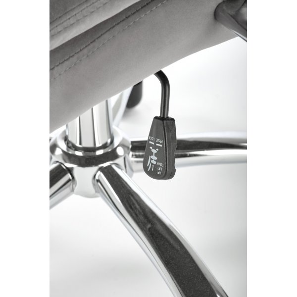 Liam työtuoli - Harmaa sametti Liam työtuoli - Harmaa sametti