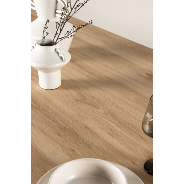 Olivia ruokapöytä 210x100 cm, luonnonvärinen Olivia ruokapöytä 210x100 cm, luonnonvärinen