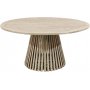 Salt pyre kartiomainen ruokapyt D150 cm - Harmaa tiikki