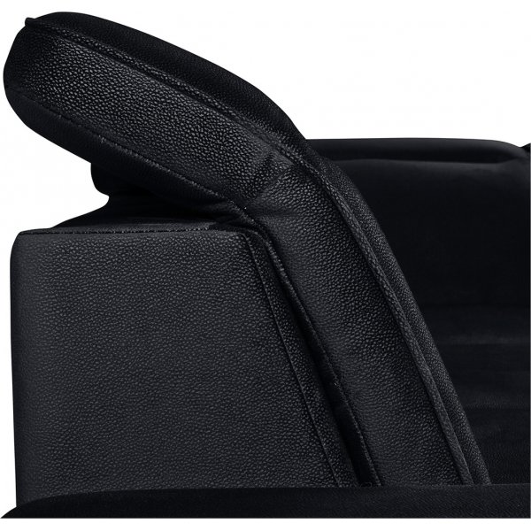 Darby kulmasohva oikea - musta