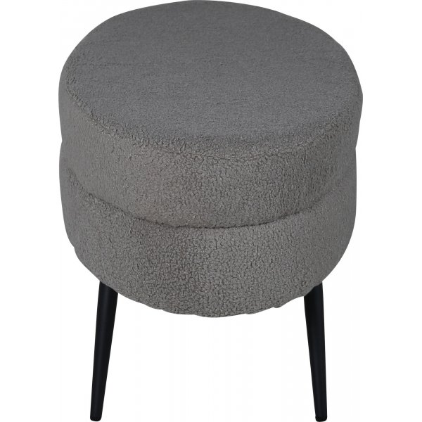 Rino pouf - harmaa beige nalle Rino pouf - harmaa beige nalle