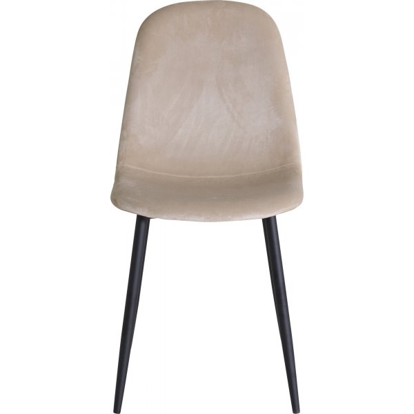 Bridge ruokapöydän tuoli - beige sametti Bridge ruokapöydän tuoli - beige sametti