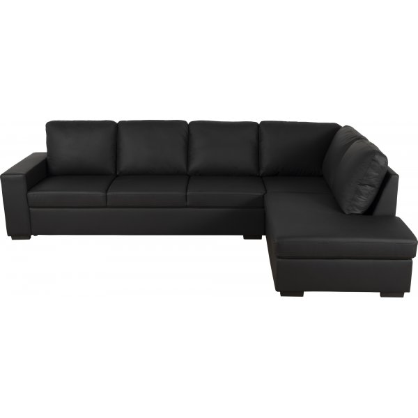 Solna sohva musta PU avoin viimeistely 3A Solna sohva musta PU avoin viimeistely 3A