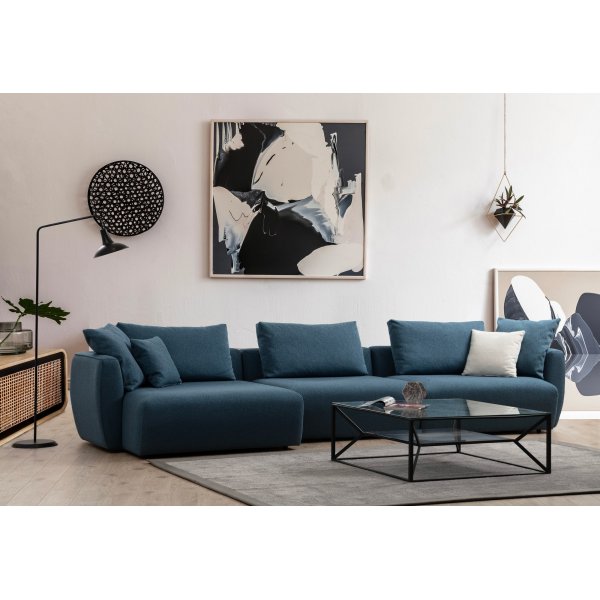 Maya divaani sohva 365 cm - Sininen