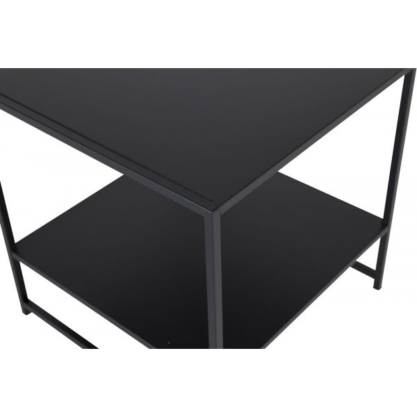 Junan sivupyt hyllyll 50,8 x 50,8 cm - Musta