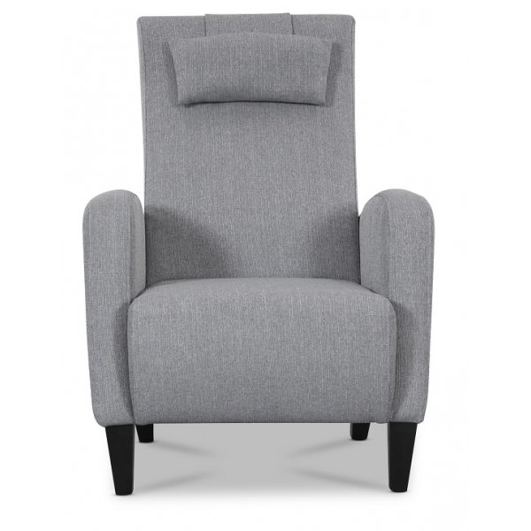 Rondö nojatuoli rahilla - Vaaleanharmaa Rondö nojatuoli rahilla - Vaaleanharmaa