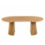 Crossby pyöreä ruokapöytä jatkettava Ø120-200 cm - Tammi Crossby pyöreä ruokapöytä jatkettava Ø120-200 cm - Tammi