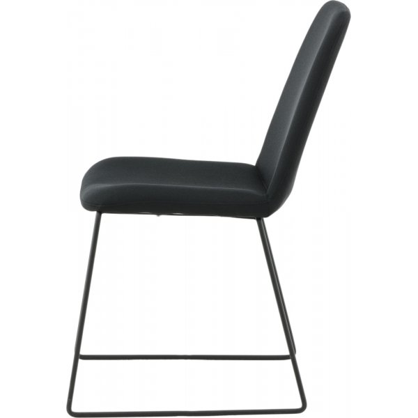 Minnie ruokapöydän tuoli - Musta kangas Minnie ruokapöydän tuoli - Musta kangas