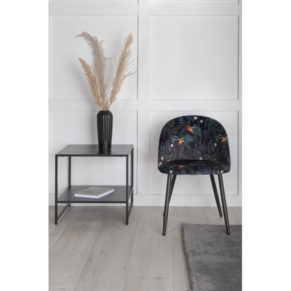 Alice ruokatuoli - musta kukka