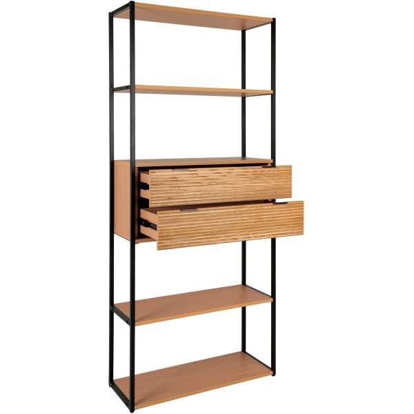 Minato kirjahylly - Tuhka/musta Minato kirjahylly - Tuhka/musta