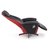 Camaro-nojatuoli Luksus - Musta/punainen PU + Huonekalujen hoitosarja tekstiileille