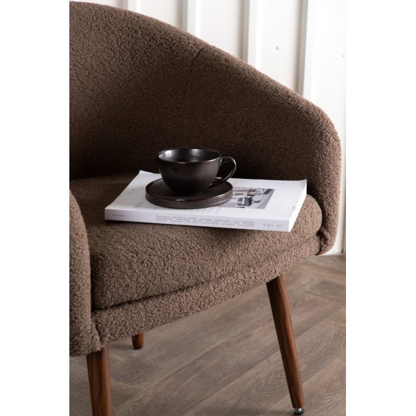 Wanda nojatuoli - ruskea