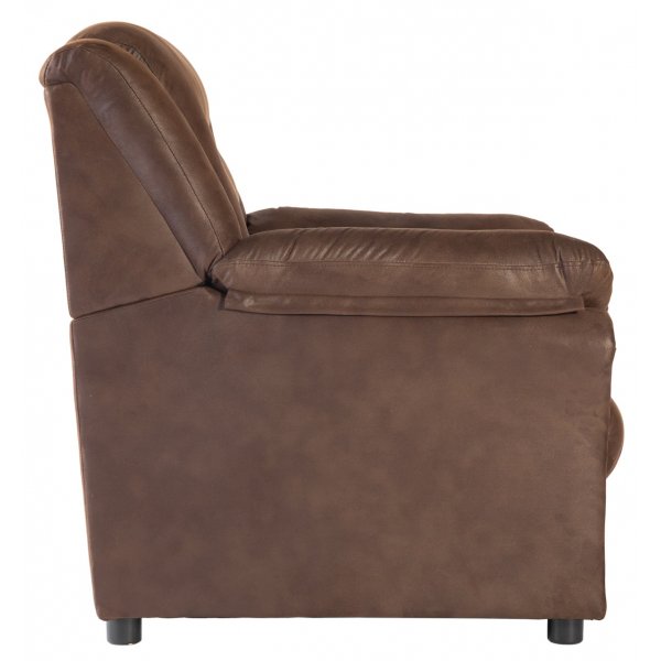 Vera-nojatuoli ruskeaa mikrokuitua