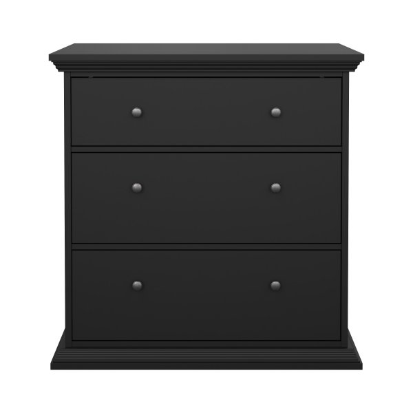 North lipasto, jossa 3 laatikkoa - Mattamusta