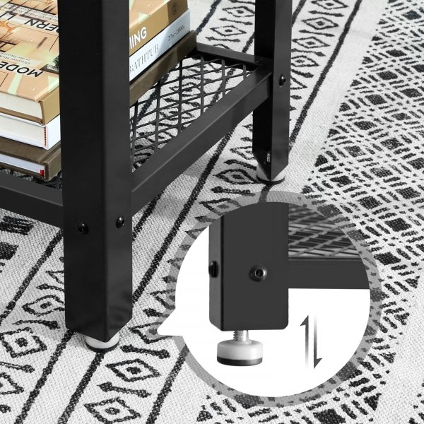 Lasse-konsolipöytä 101,5 x 35 cm - Ruskea/musta Lasse-konsolipöytä 101,5 x 35 cm - Ruskea/musta