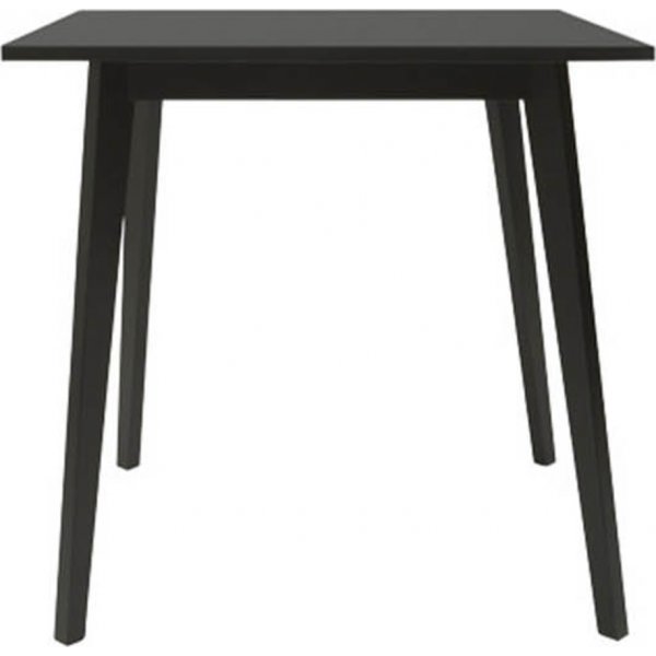 Asti ruokapöytä 80 x 80 cm - Musta Asti ruokapöytä 80 x 80 cm - Musta